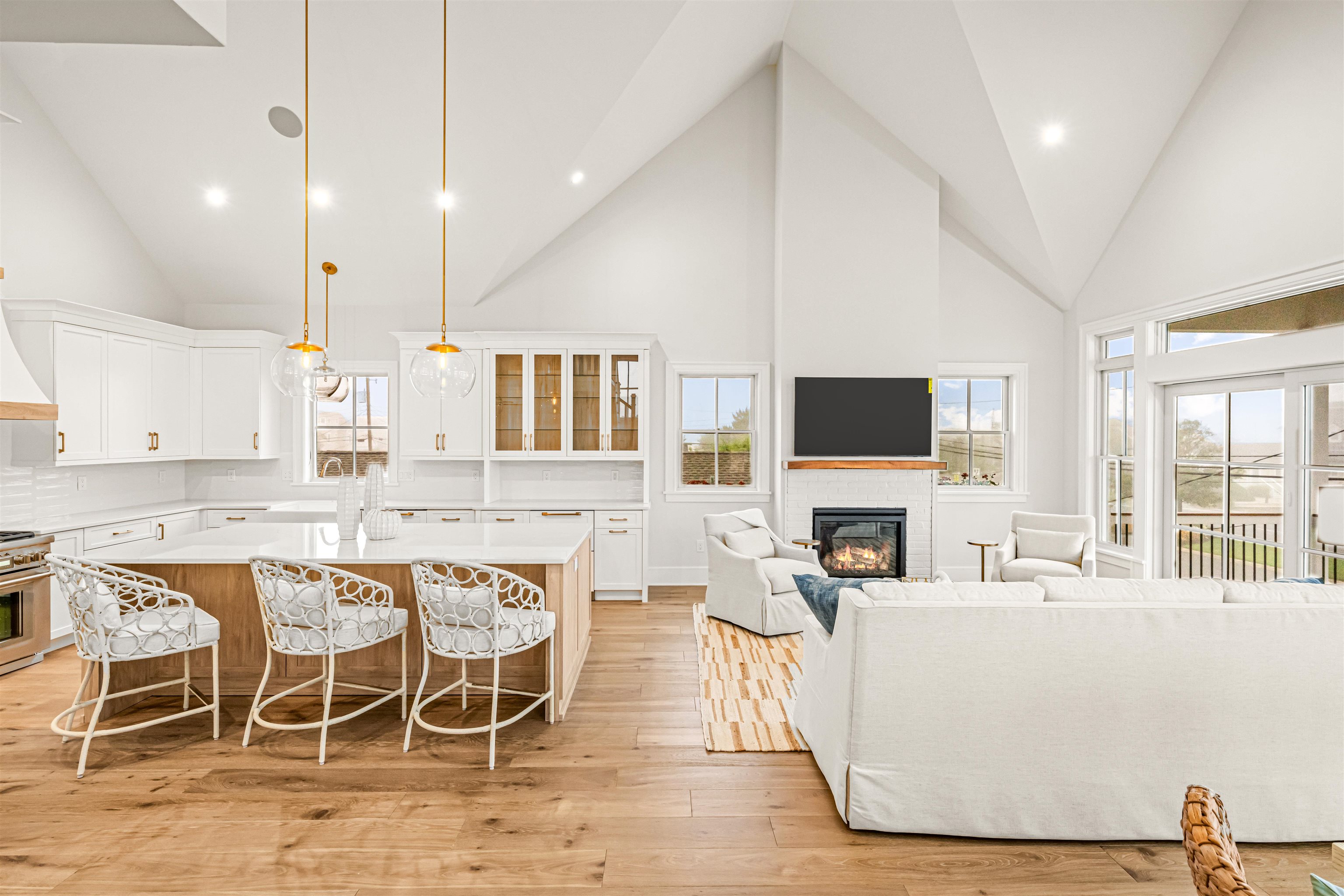 1819 Dune Drive Avalon, NJ 08202 - Photo 22 of 49 a large kitchen with a table and chairs