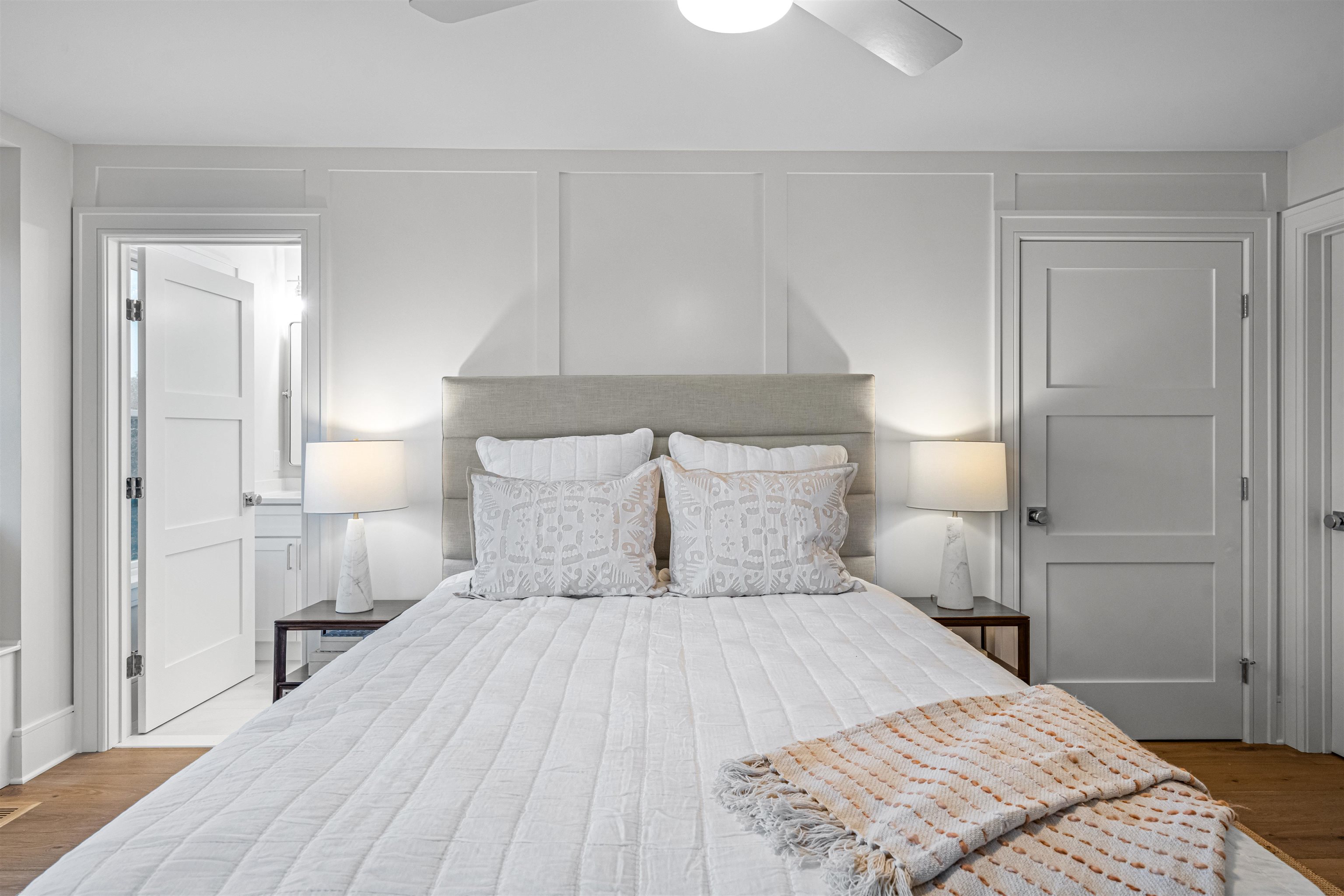 1819 Dune Drive Avalon, NJ 08202 - Photo 39 of 49 a bedroom with a bed and a night stand