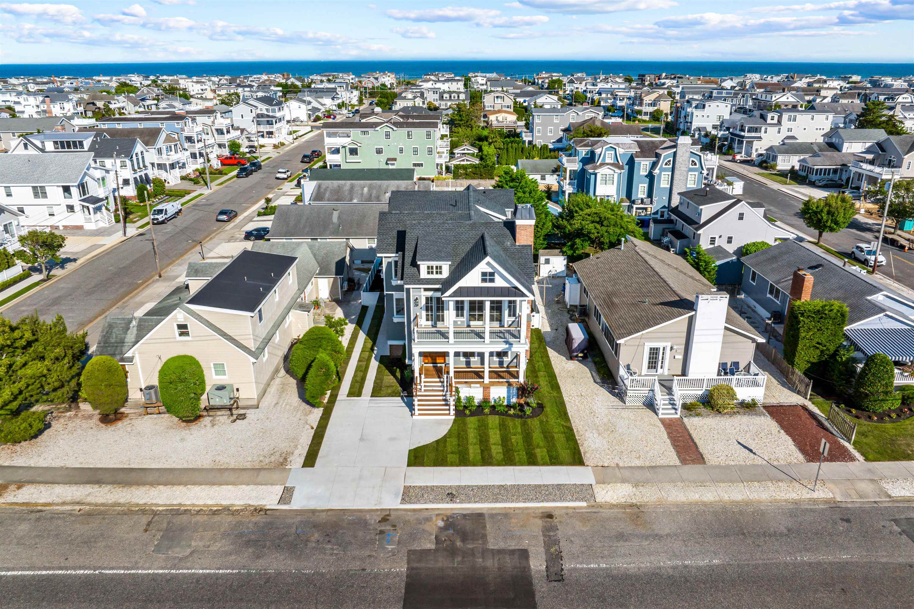 1819 Dune Drive Avalon, NJ 08202 - Photo 49 of 49 an aerial view of a house with a garden
