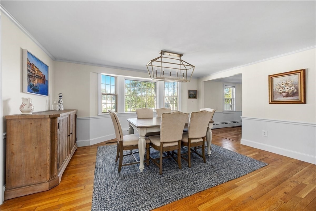 12 Merrymount Road Hingham, MA 02043 - Photo 4 of 18 a view of a dining room with furniture window and wooden floor