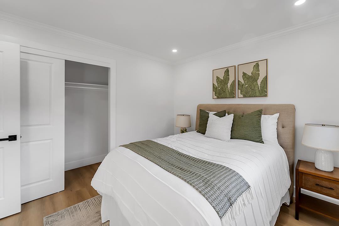 527 Maple Avenue Milpitas, CA 95035 - Photo 19 of 30 a bedroom with bed and wooden floor