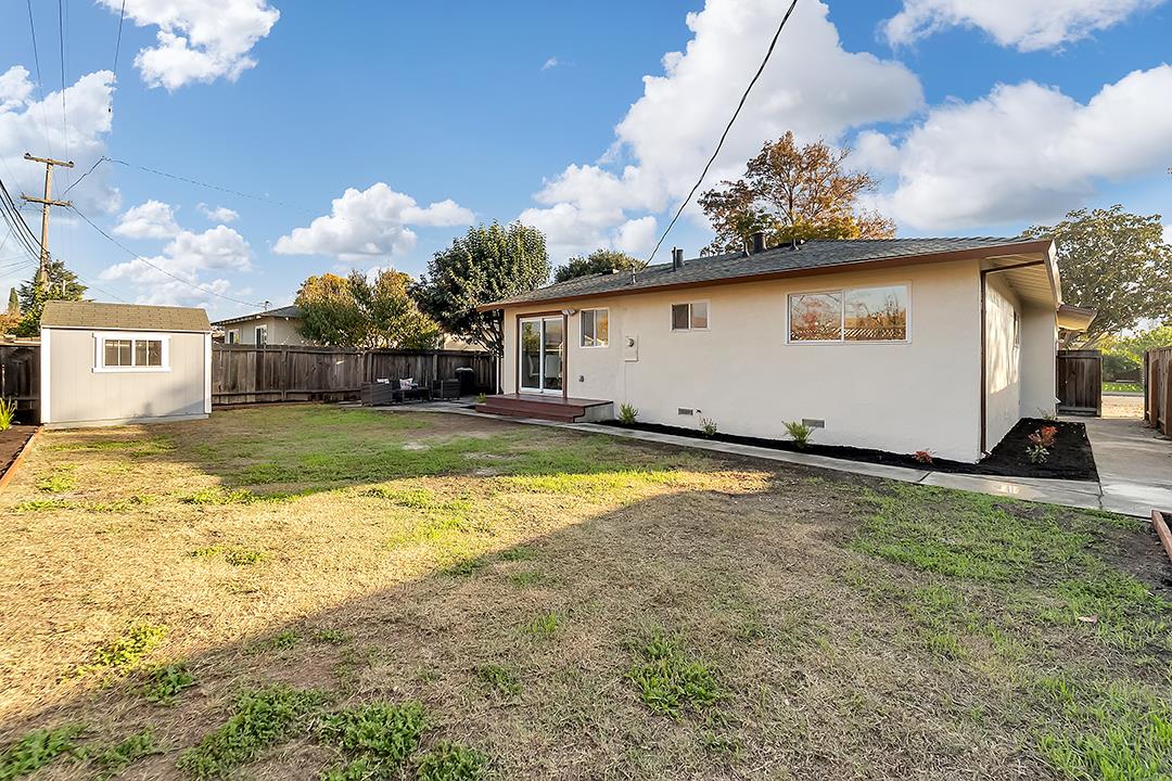 527 Maple Avenue Milpitas, CA 95035 - Photo 27 of 30 a view of a house with a backyard