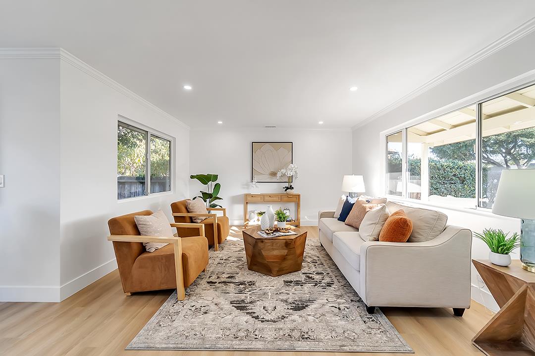 527 Maple Avenue Milpitas, CA 95035 - Photo 3 of 30 a living room with furniture and a potted plant
