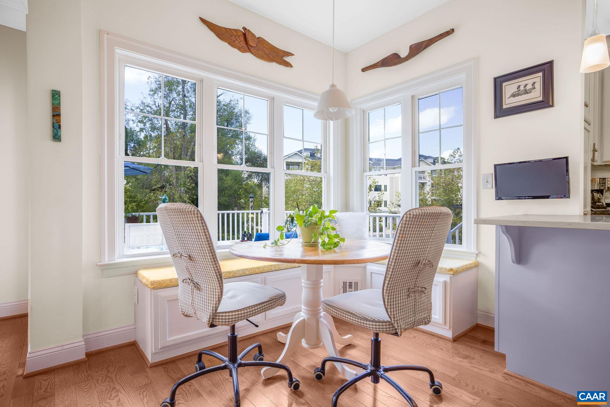 537 Trailside Drive Charlottesville, VA 22911 - Photo 15 of 52 a view of a dining room with furniture window and outside view