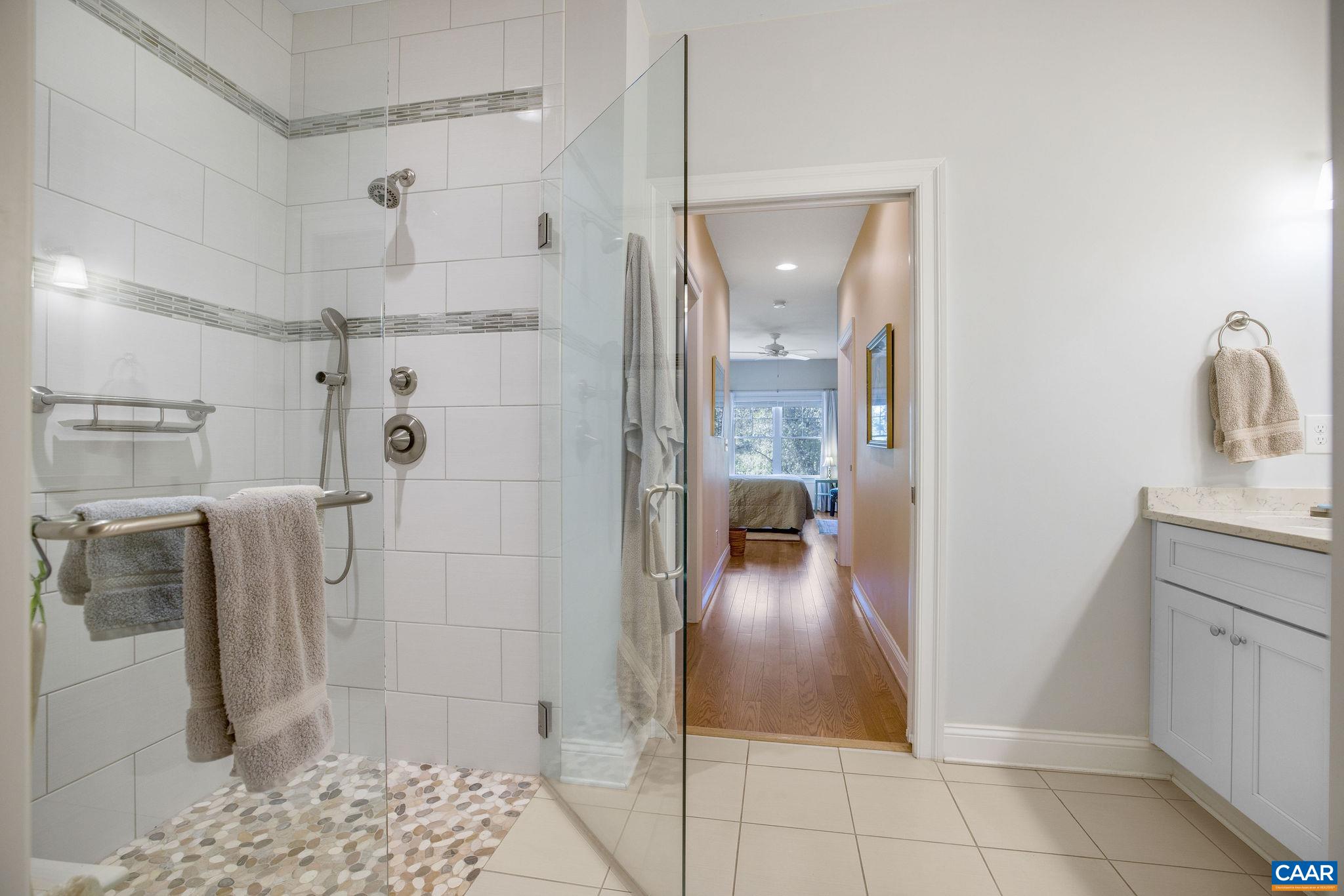 537 Trailside Drive Charlottesville, VA 22911 - Photo 24 of 52 a bathroom with a shower and a sink