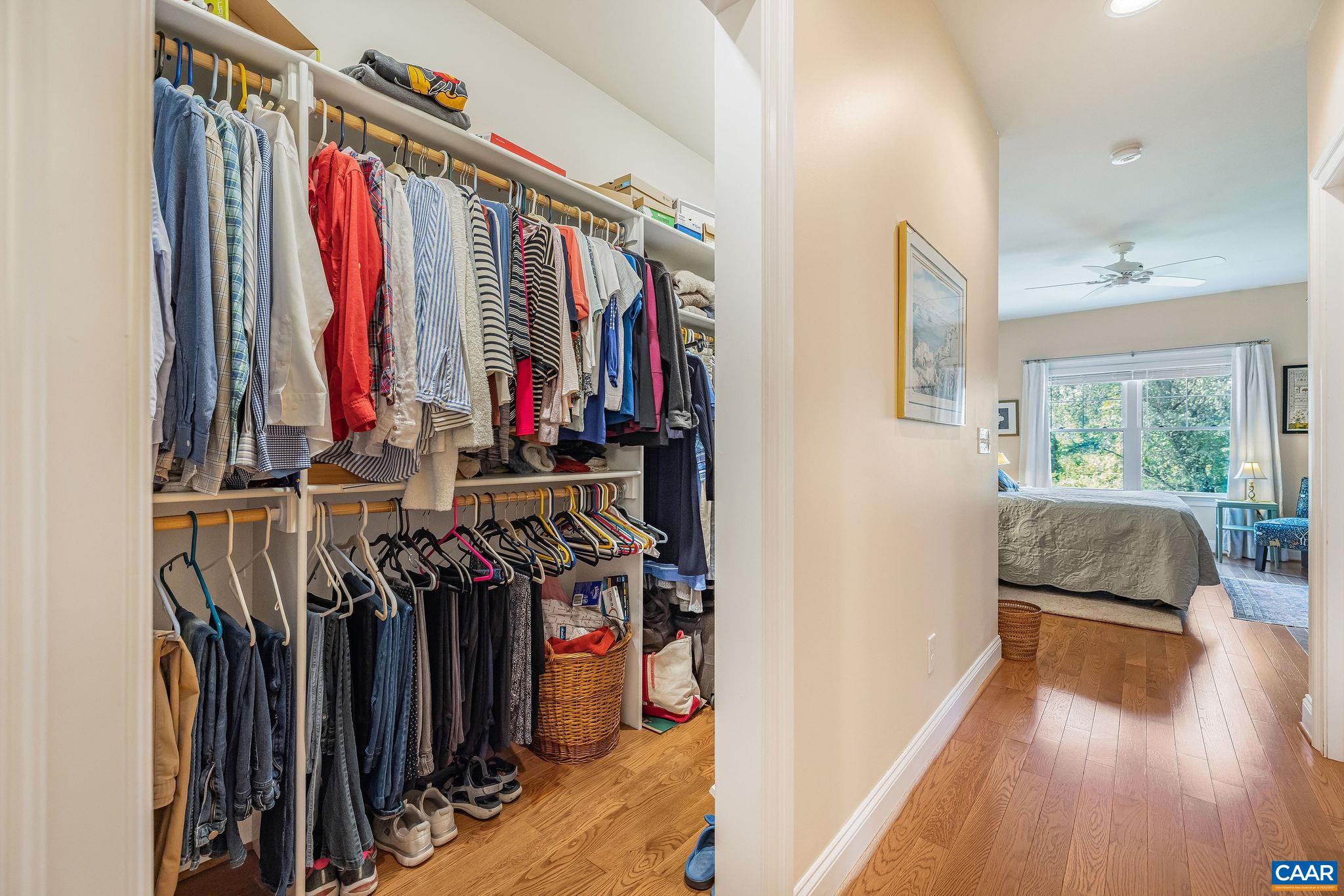 537 Trailside Drive Charlottesville, VA 22911 - Photo 25 of 52 a view of walk in closet with clothes
