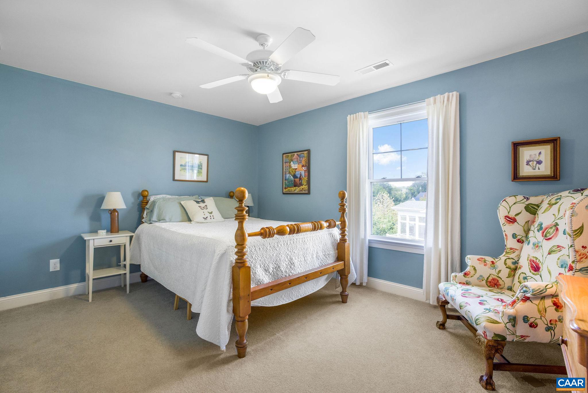 537 Trailside Drive Charlottesville, VA 22911 - Photo 29 of 52 a bed room with a bed and a chair