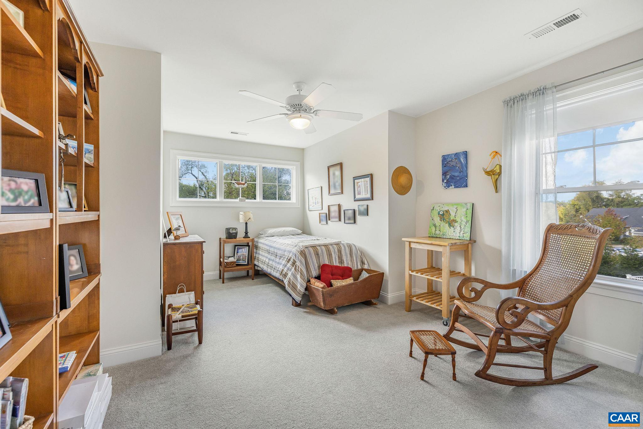 537 Trailside Drive Charlottesville, VA 22911 - Photo 31 of 52 a bedroom with furniture and a window