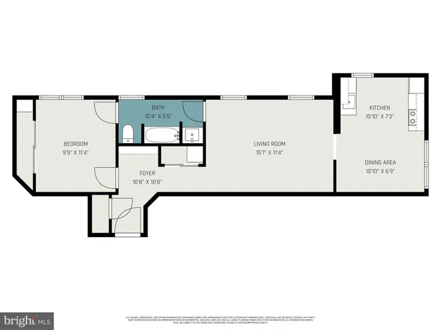 $1,800 | 66 New York Avenue Northwest, Unit 206, Washington, DC 20001