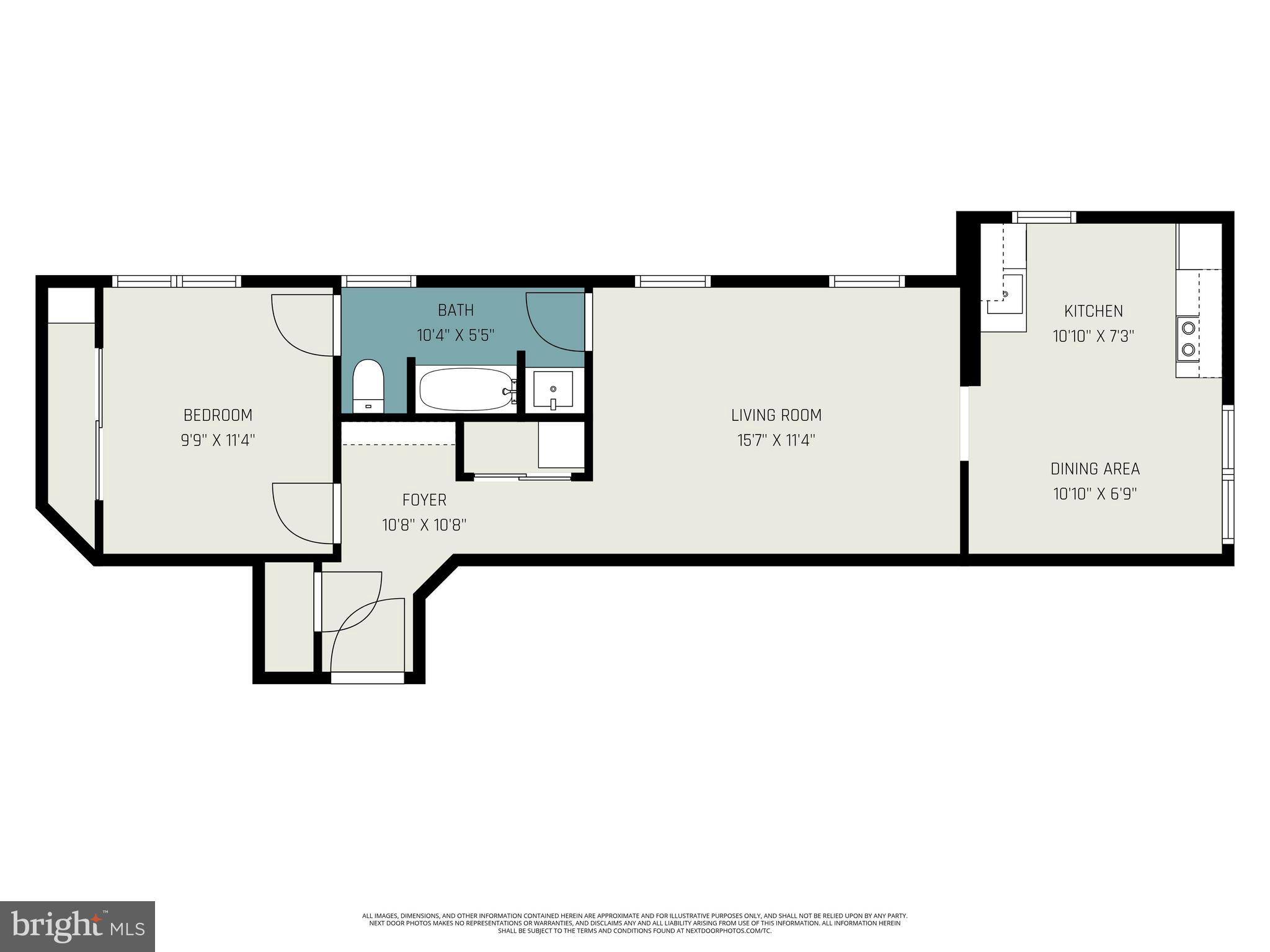 66 New York Avenue Northwest, Unit 206 Washington, DC 20001 - Photo 24 of 24 a picture of a floor plan