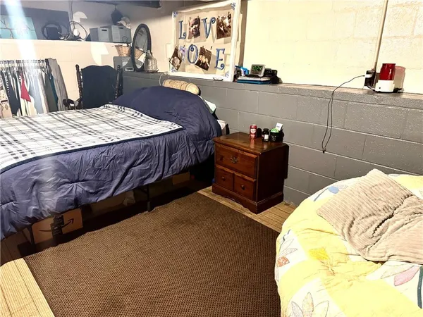 a view of living room with furniture and toys
