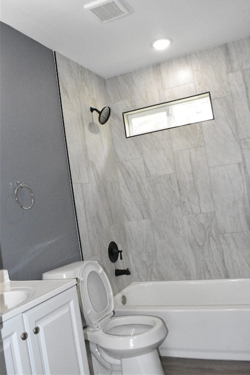 204 Texas Daisetta, TX 77533 - Photo 10 of 21 a bathroom with a toilet and a shower