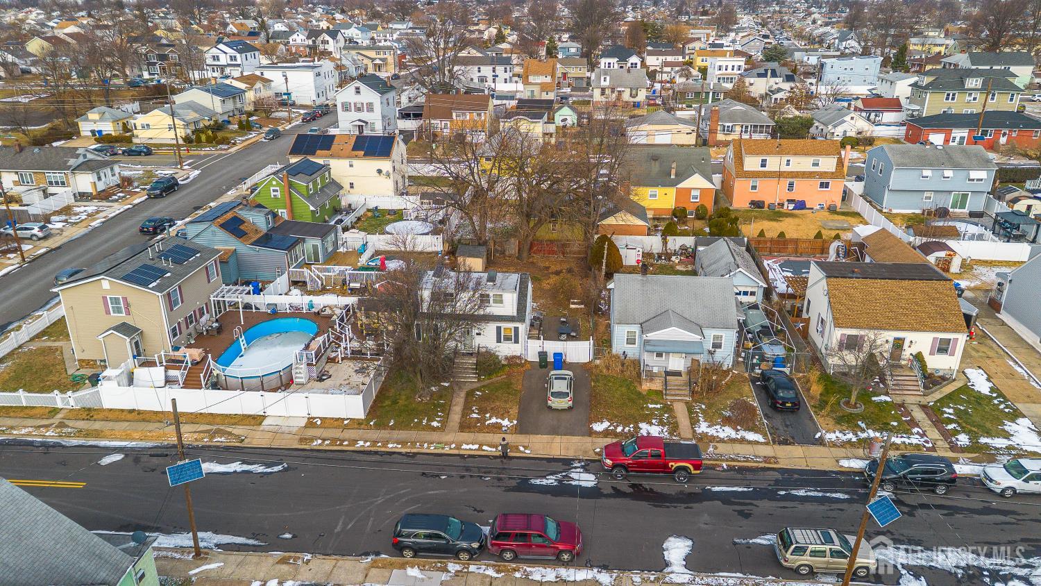 81 Larch Street Port Reading, NJ 07064 - Photo 22 of 25 an aerial view of a city
