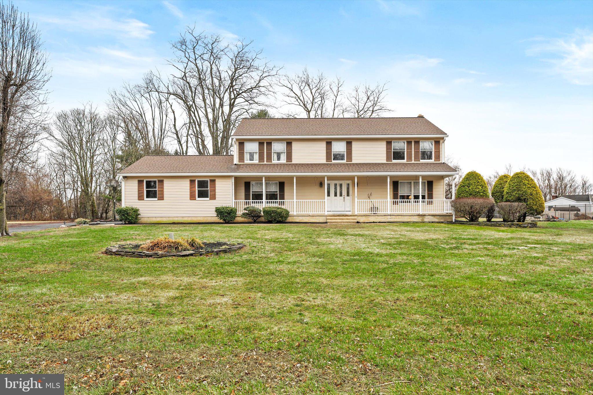 3 Eleanor Drive Wrightstown, NJ 08562 - Photo 1 of 28 a house view with a garden space