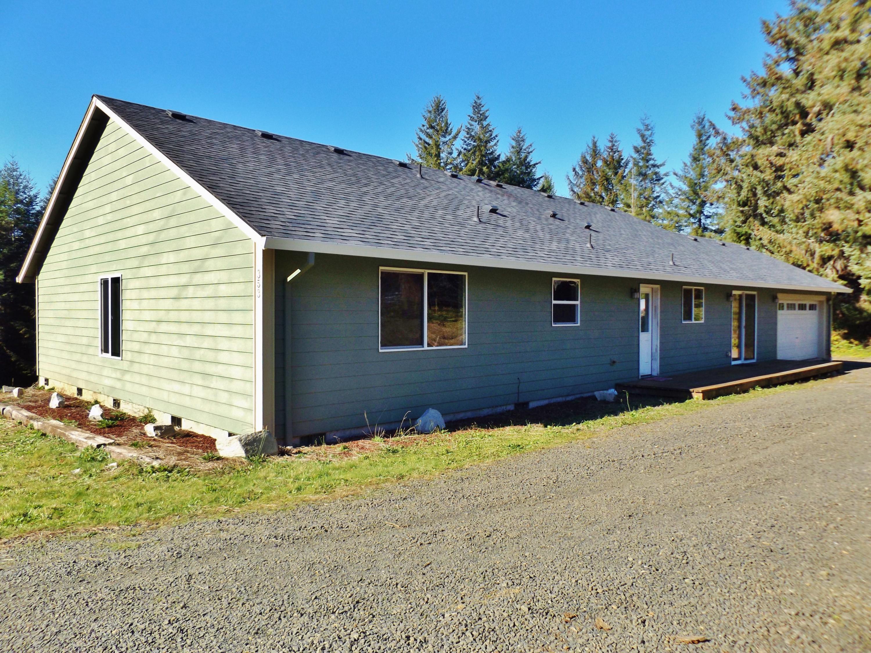 353 East Darkey Creek Road Waldport, OR 97394 - Photo 4 of 35 Rear of House
