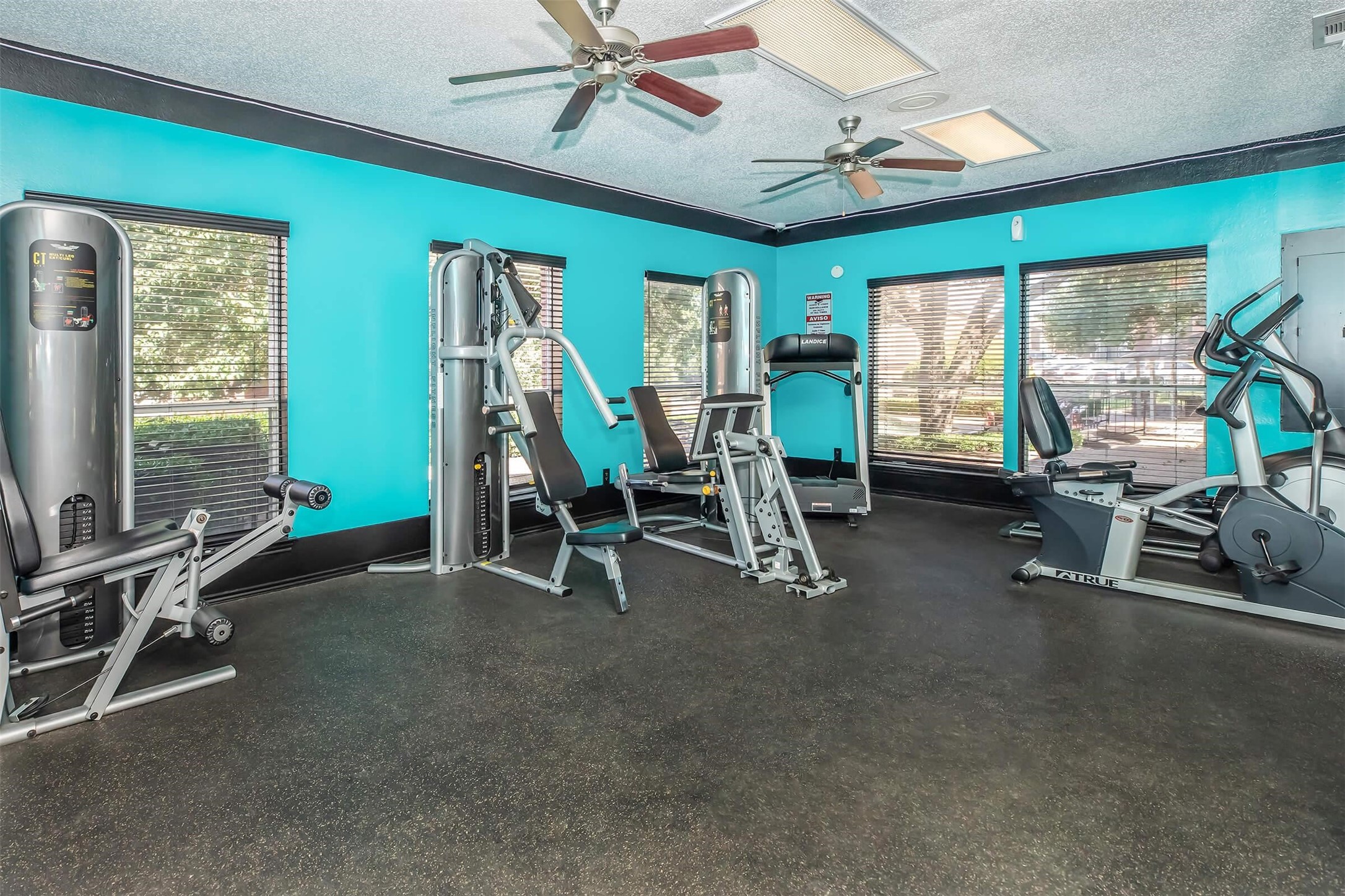 8301 Boat Club Road, Unit 1425 Fort Worth, TX 76179 - Photo 25 of 44 a view of a room with gym equipment