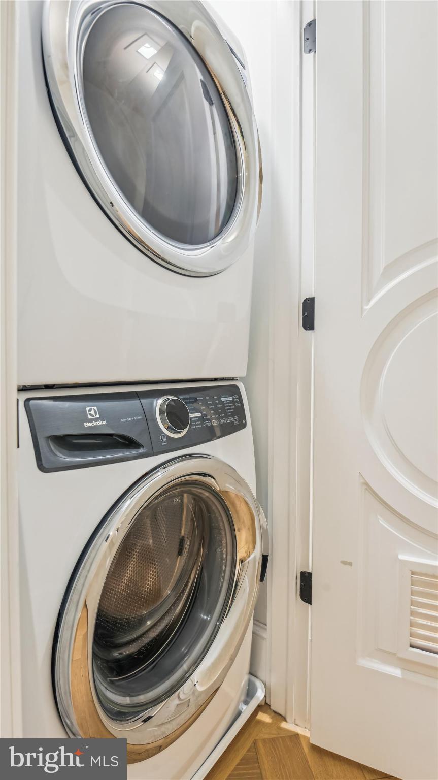 1832 16th Street Northwest, Unit 1 Washington, DC 20009 - Photo 23 of 25 a utility room with dryer and washer