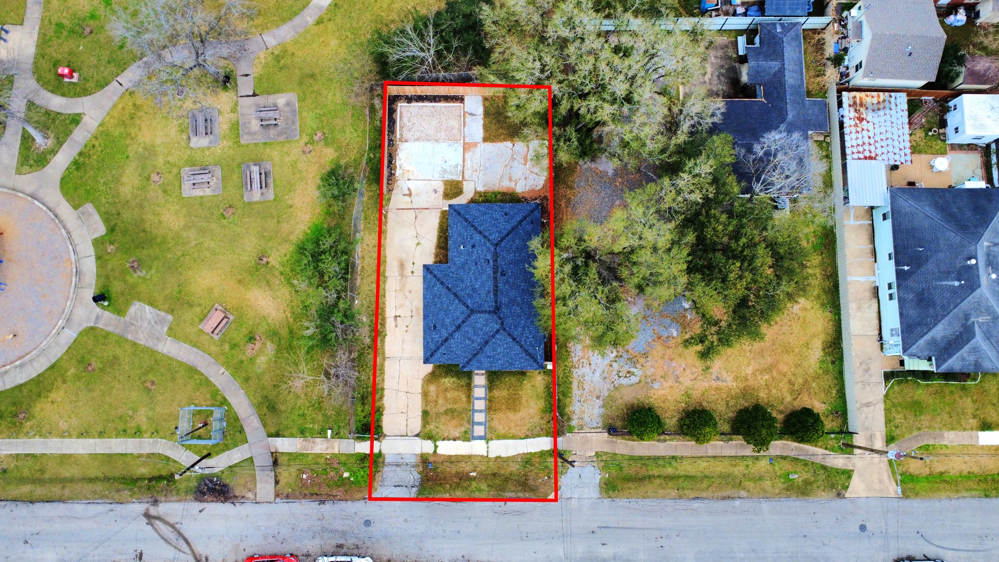 5115 Clay Street Houston, TX 77023 - Photo 38 of 43 an aerial view of residential houses with outdoor space and street view