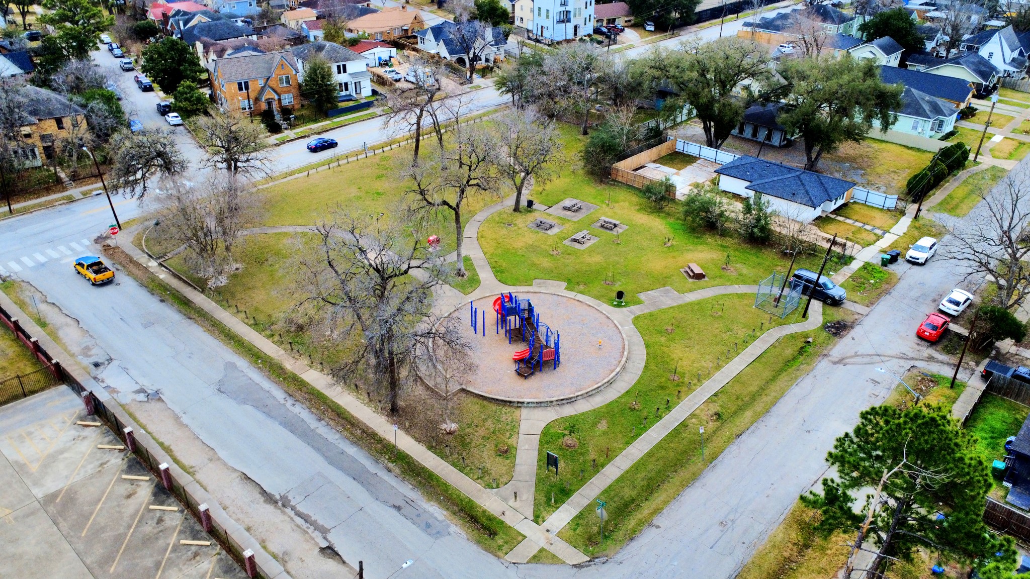 5115 Clay Street Houston, TX 77023 - Photo 40 of 43 a view of swimming pool with a potted plant