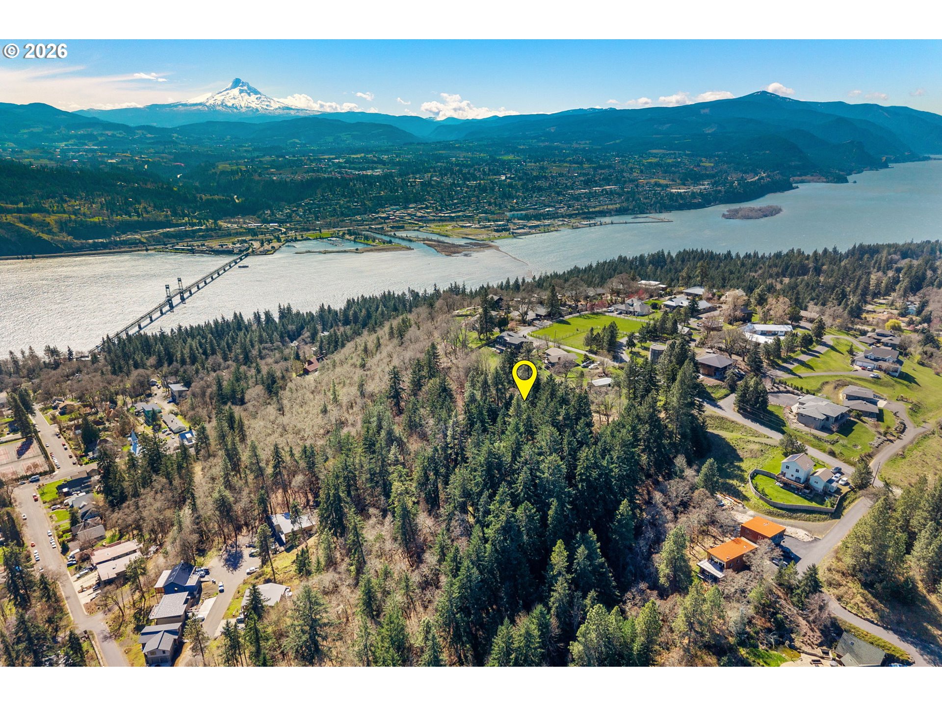 735 Northwest Strawberry Mountain Road White Salmon, WA 98672 - Photo 7 of 25 a view of a lake