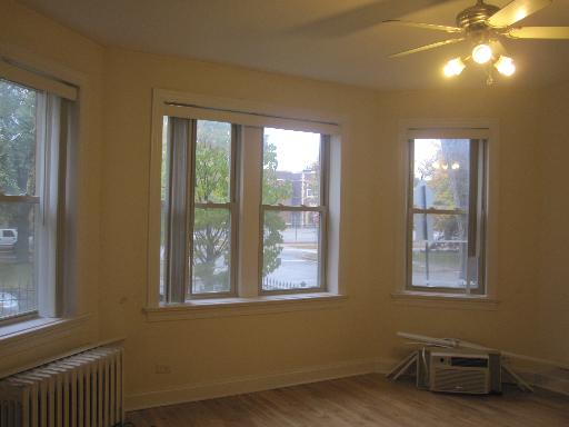 4540 West George Street, Unit 1 Chicago, IL 60641 - Photo 2 of 10 a view of a livingroom with furniture and windows