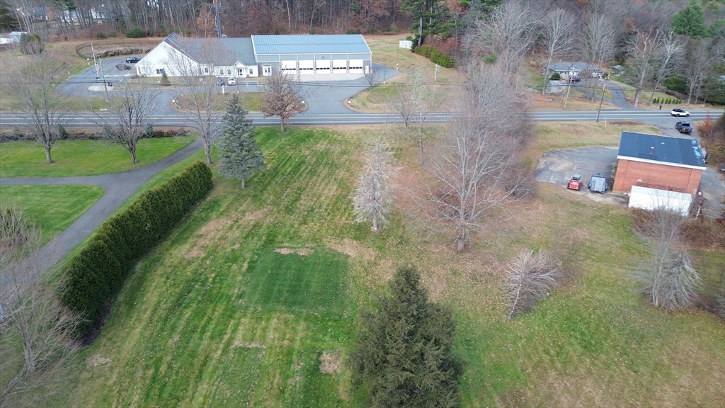 Lot 8 East State Street Granby, MA 01033 - Photo 9 of 16 a aerial view of a house with a yard