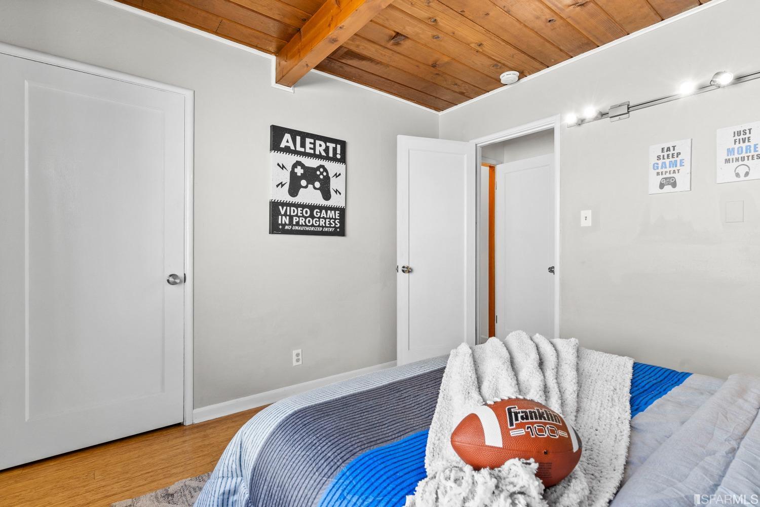 1854 Key Boulevard El Cerrito, CA 94530 - Photo 34 of 43 a bedroom with bed and a couch