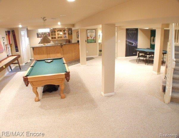 1268 Tulberry Circle Rochester, MI 48306 - Photo 21 of 25 Room for pool table and more!