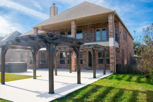 a view of a house with a porch