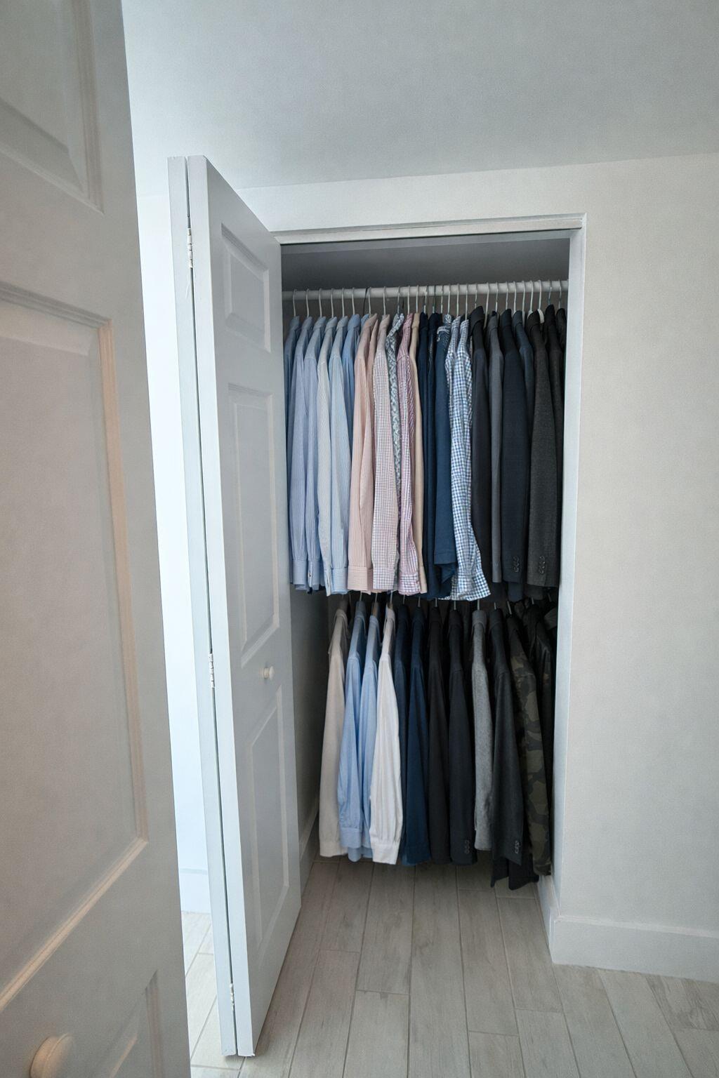 2101 Brickell Avenue, Unit 507 Miami, FL 33129 - Photo 15 of 25 a view of walk in closet with clothes and shoes