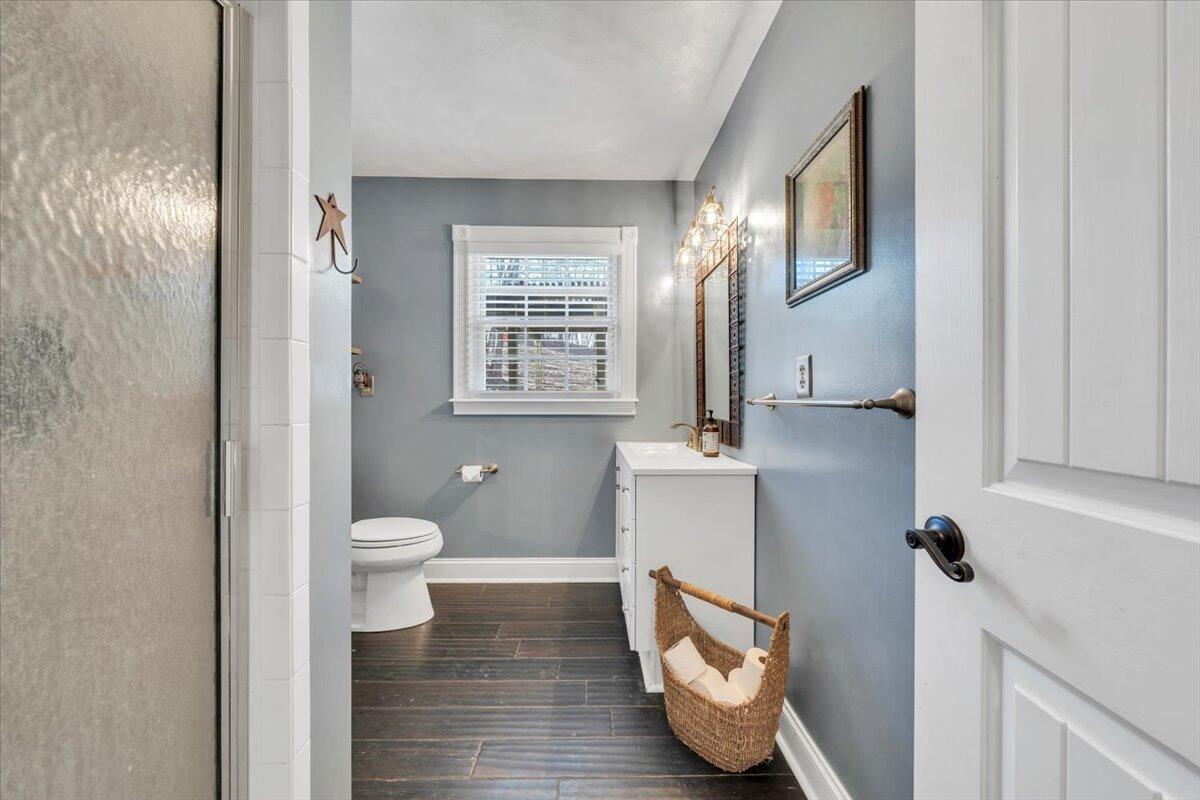 2166 Ruritan Road Roanoke, VA 24012 - Photo 32 of 46 a bathroom with a sink toilet and shower