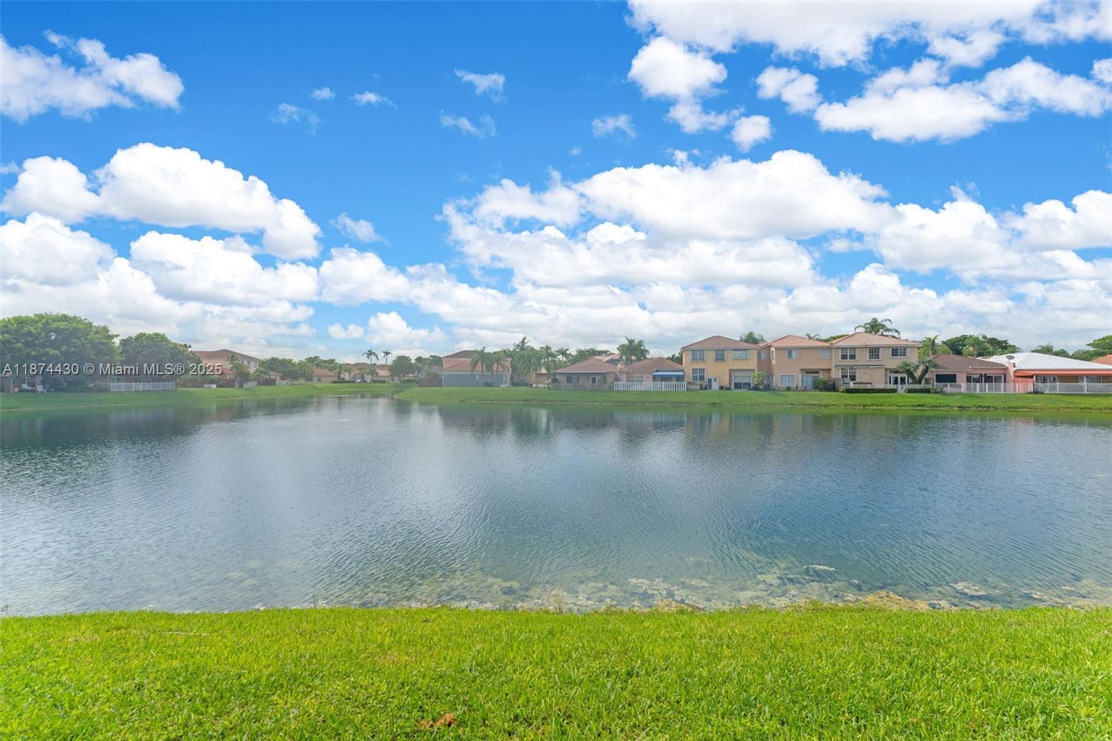 16300 Southwest 102nd Street Miami, FL 33196 - Photo 29 of 40 a view of a lake with houses in the background