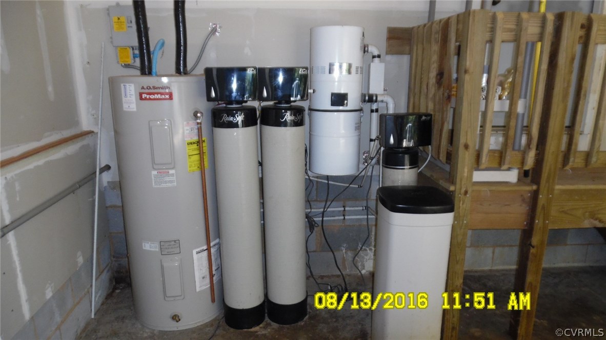 15263 Devonwood Road Montpelier, VA 23192 - Photo 35 of 35 HWH, Water Softener, Central Vac In Garage