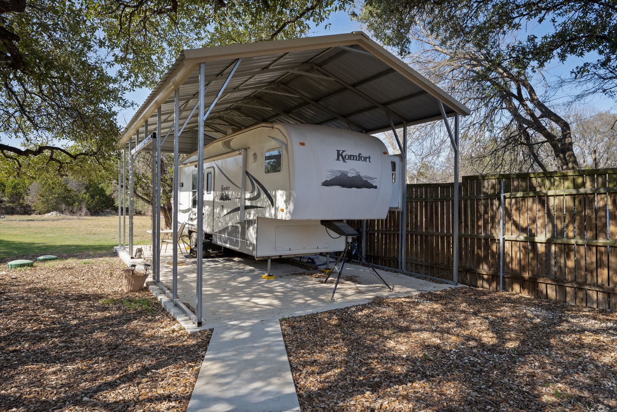 75 Four T Ranch Road Georgetown, TX 78633 - Photo 4 of 32 Room for your RV!
