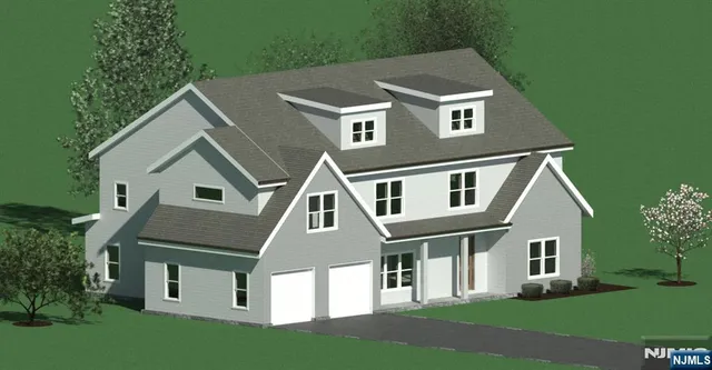 a aerial view of a house