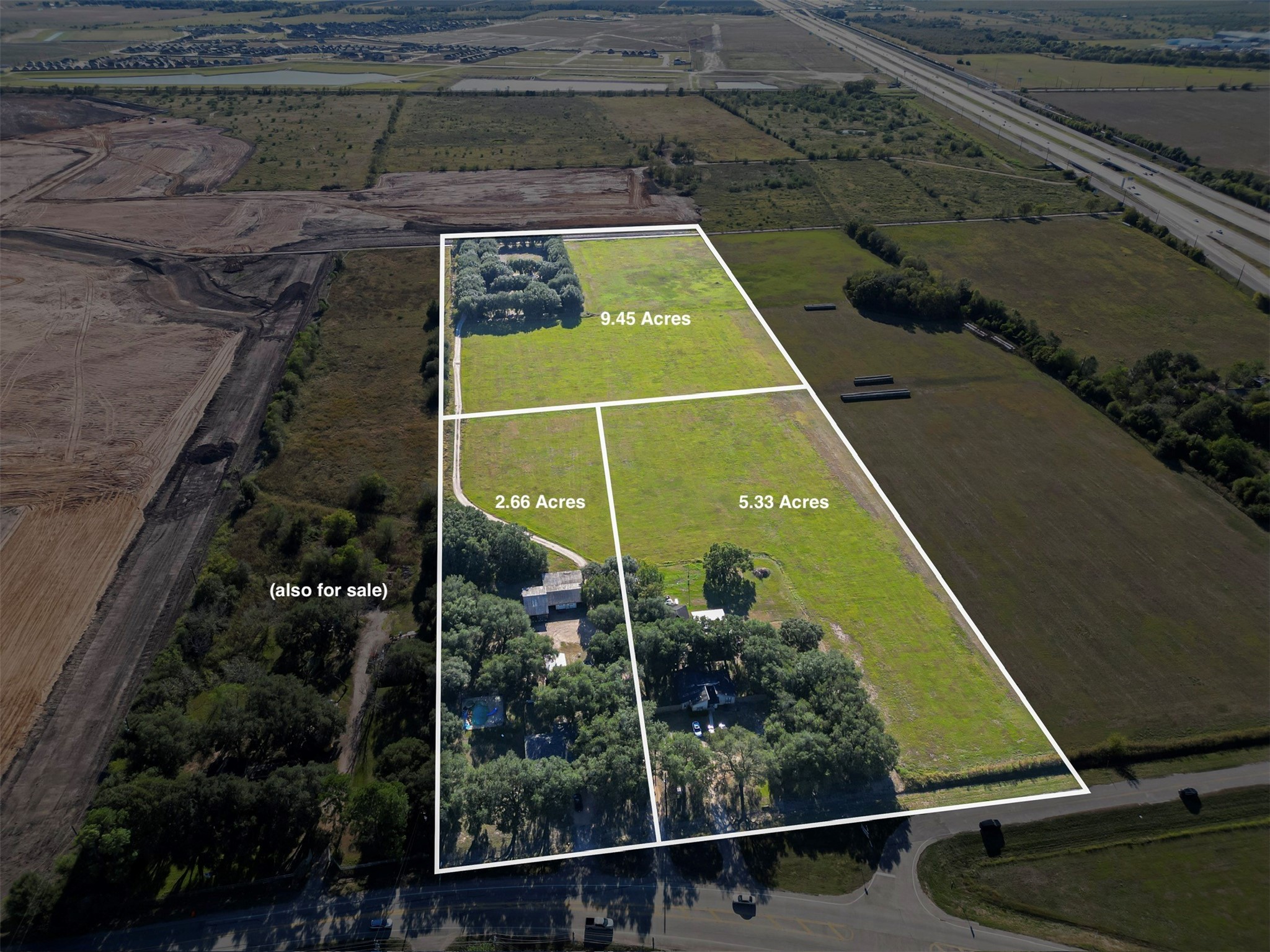 412 FM 360 Road Beasley, TX 77417 - Photo 5 of 9 This large tract is nestled between tracts for sale on the left and right, totalling approximately 40 total acres for sale.