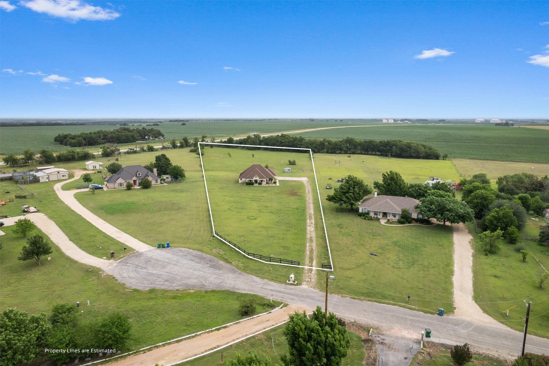 130 Cotton Rows Lane Taylor, TX 76574 - Photo 2 of 32 a view of a lake from a yard