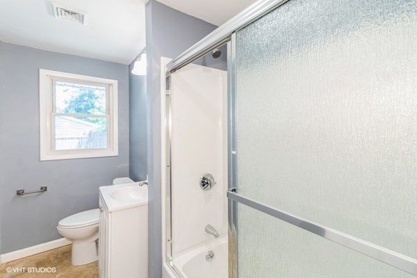 5 Dix Road Brockton, MA 02302 - Photo 11 of 15 a bathroom with a shower and a toilet