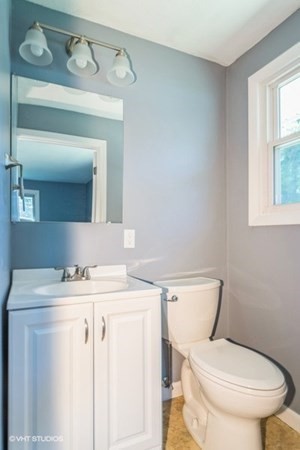 5 Dix Road Brockton, MA 02302 - Photo 10 of 15 a bathroom with a toilet sink and mirror