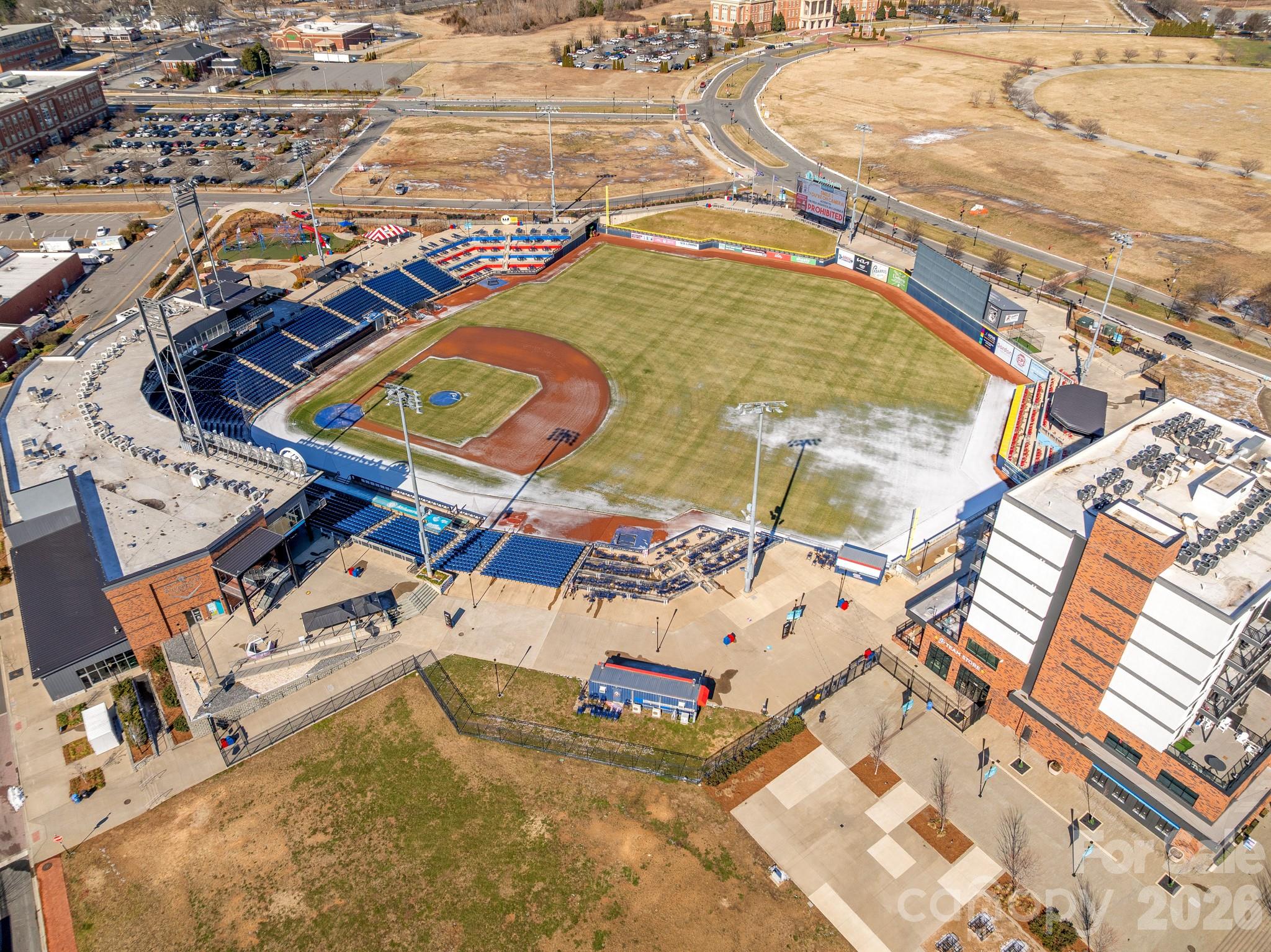 1599 Bethpage Road Kannapolis, NC 28081 - Photo 8 of 12 an aerial view of residential houses with outdoor space