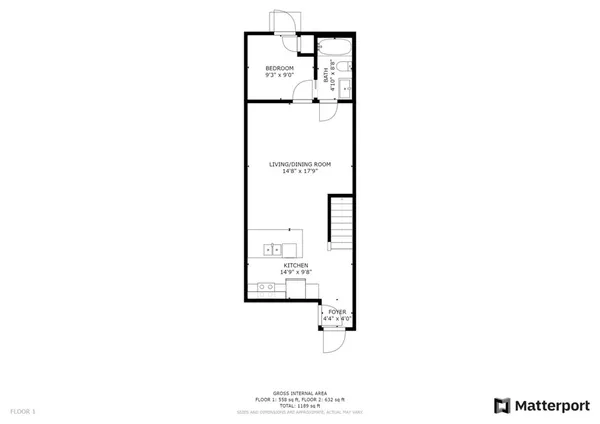 a picture of a floor plan