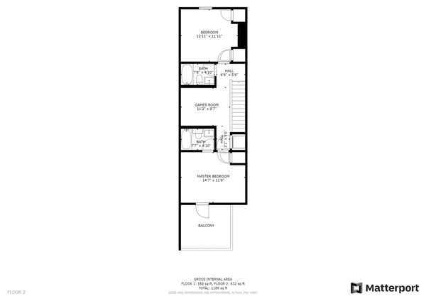 a picture of a room with a white wall and a picture