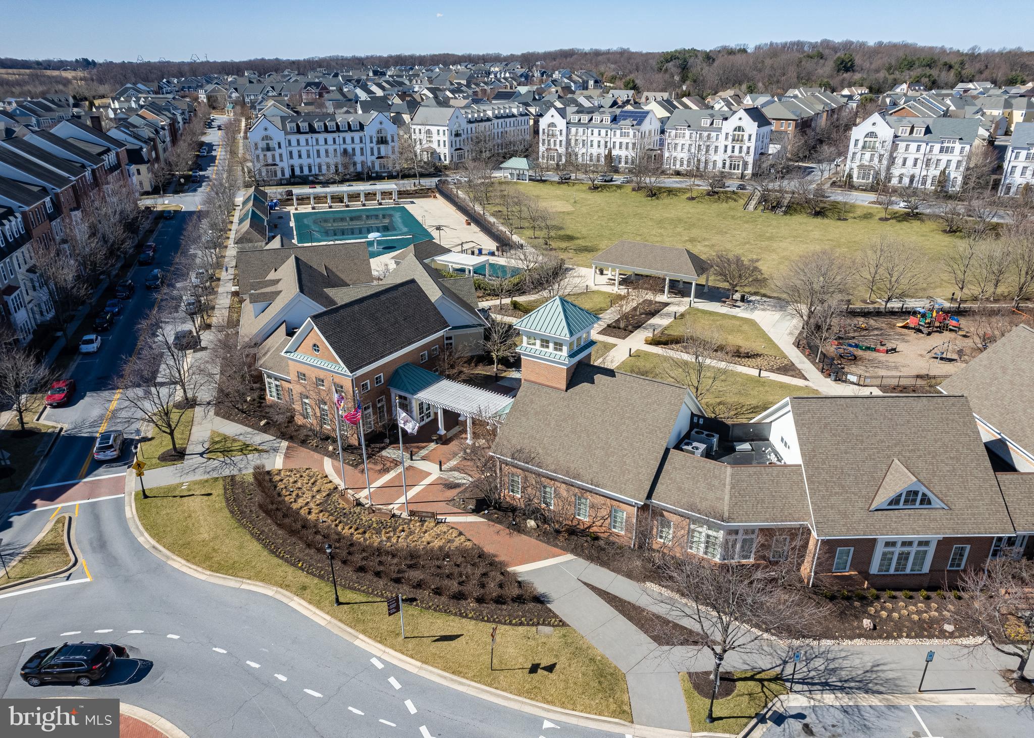 7662 Maple Lawn Boulevard, Unit 26 Fulton, MD 20759 - Photo 31 of 37 an aerial view of a house with lake view