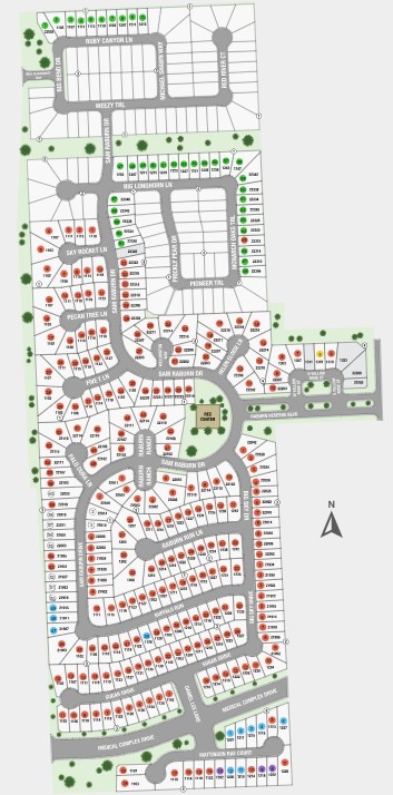 21911 Sam Raburn Drive Tomball, TX 77375 - Photo 3 of 15 Raburn Reserve Community Sitemap