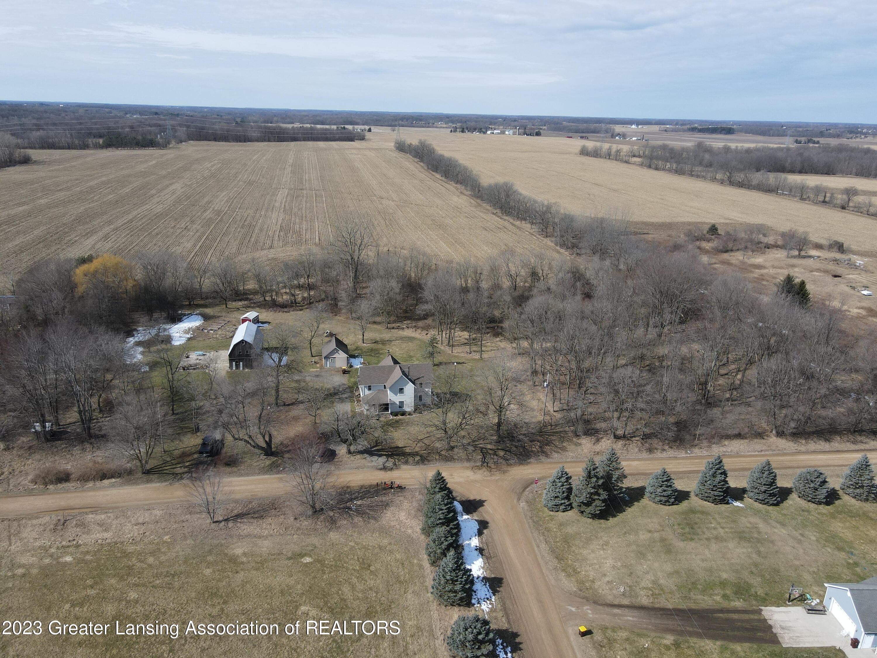 6347 Oneida Road Charlotte, MI 48813 - Photo 41 of 49 Oneida Aerial
