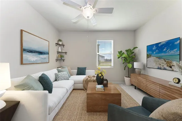 an aerial view of house with outdoor space