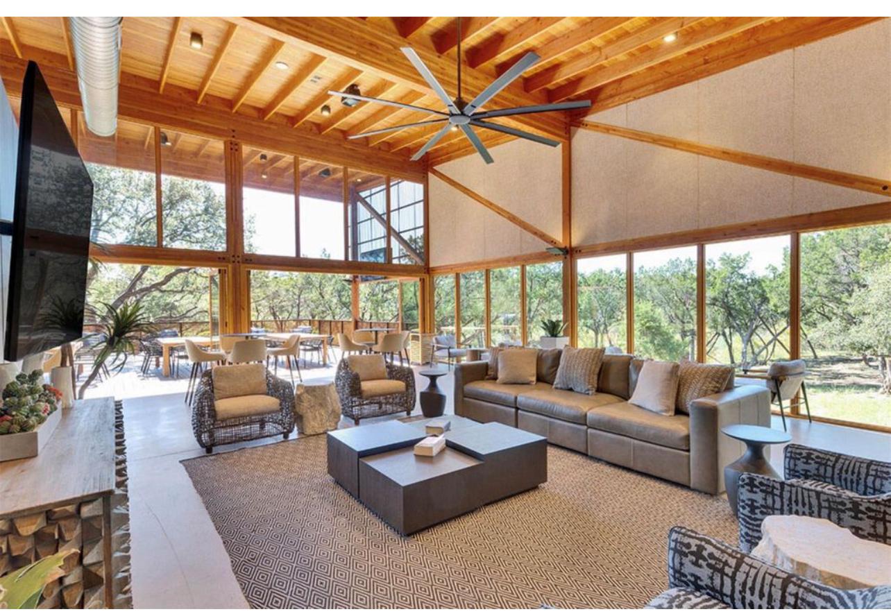 212 Saddle Mountain Road Georgetown, TX 78628 - Photo 35 of 38 a living room with furniture and a large window