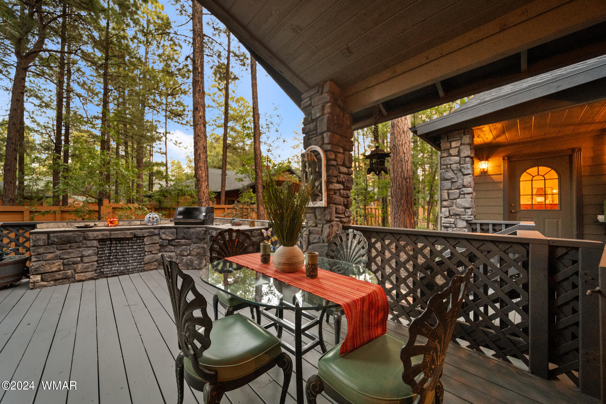 2595 Timber Ridge Lane Pinetop, AZ 85935 - Photo 11 of 77 Back Deck