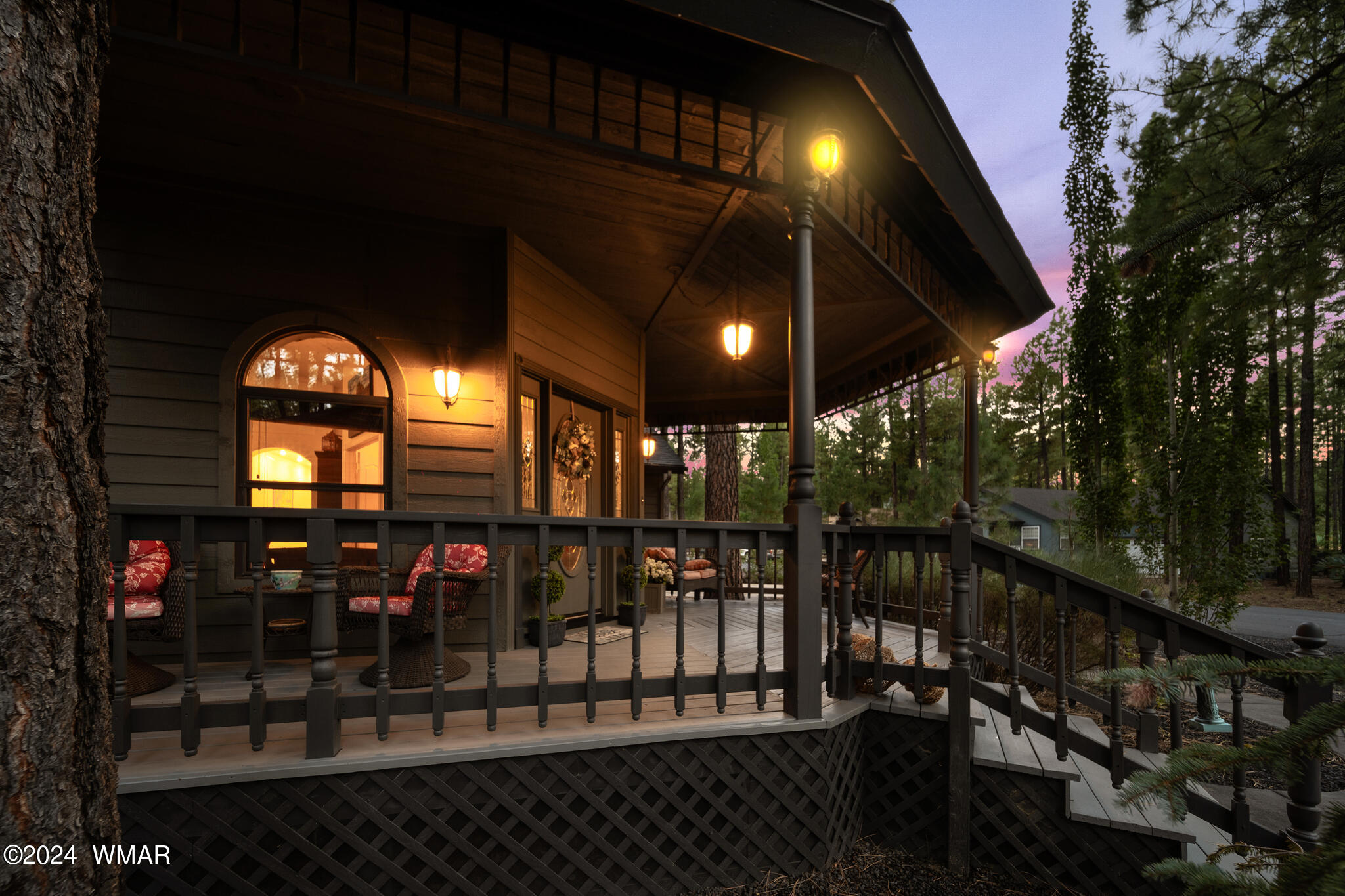 2595 Timber Ridge Lane Pinetop, AZ 85935 - Photo 18 of 77 Front Deck