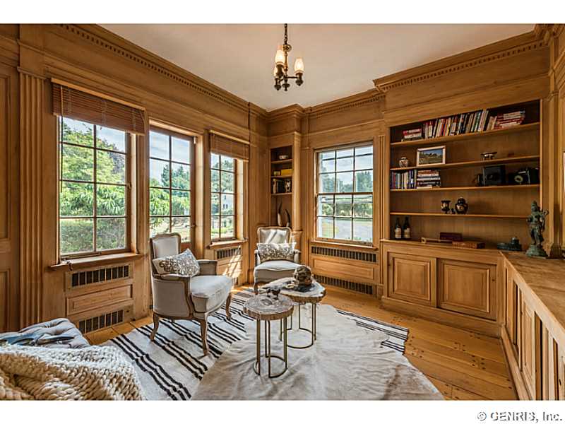 630 Rock Beach Road Irondequoit, NY 14617 - Photo 12 of 25 Library. "Butternut Library", richly paneled with